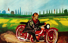 Alla Reggia di Venaria il mito della motocicletta incontra l'arte