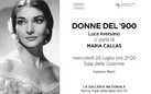 Donne del '900 - Incontro con Luca Aversano. Una donna Maria Callas