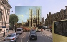Collage di Londra tra Canaletto e Google Street View