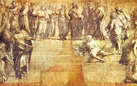 Restaurato il cartone della Scuola di Atene di Raffaello
