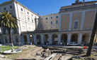 Una fornace romana riemerge nel giardino di Palazzo Corsini