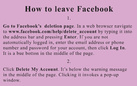 Jeremy Deller. How to leave Facebook