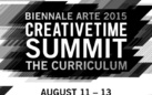 Creative Time Summit. The Curriculum