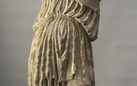 La statua della dea Atena dalla Grecia al museo Salinas di Palermo