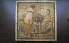 Il mosaico con la coppia di amanti ritorna a Pompei